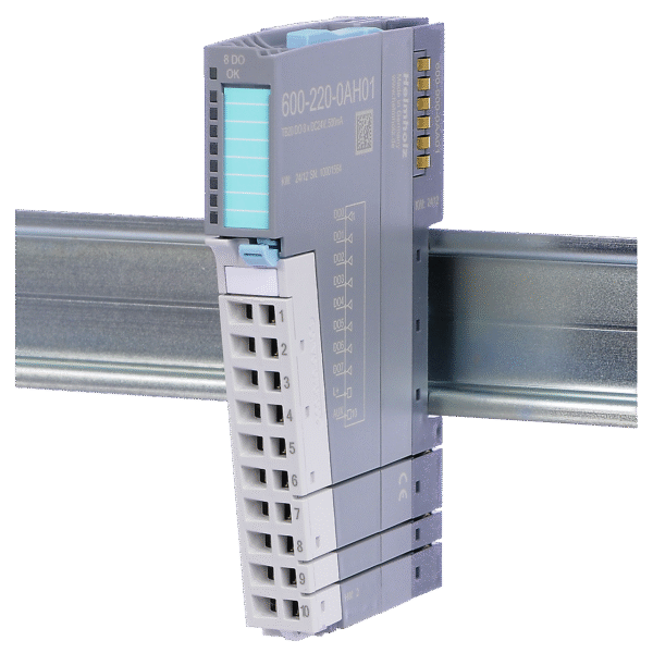 Helmholz TB20 Digital Output Module – DO8×DC24V 500 mA (600‑220‑0AH01)