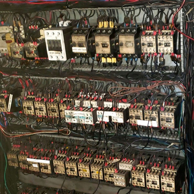 Tablero eléctricos antes